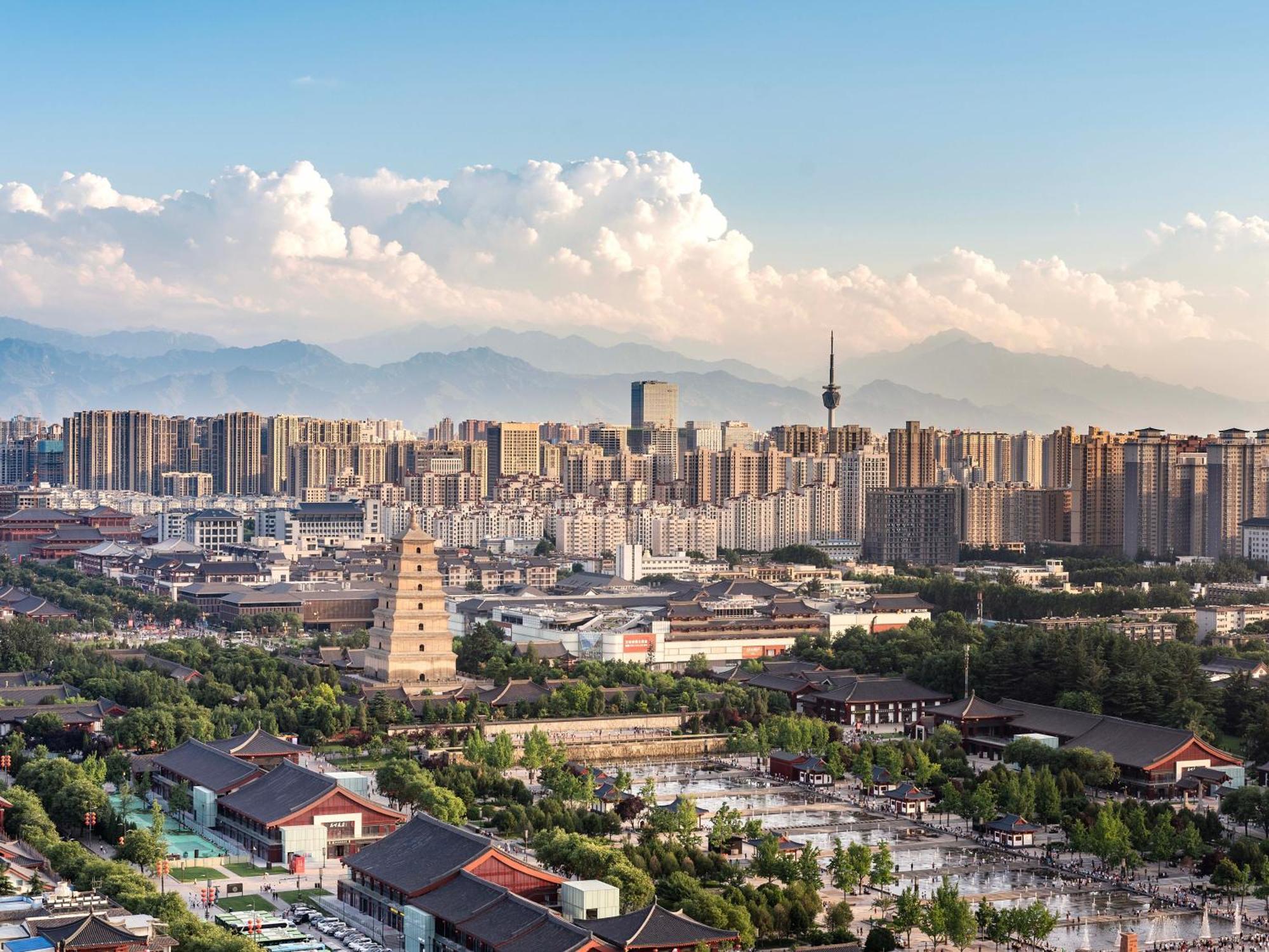 Campanile Hotel Xi'An Dayan Pagoda Datang Night City Hotel المظهر الخارجي الصورة